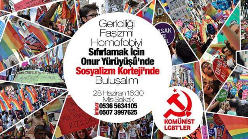 Haber | Komnist LGBT`ler: Ayrmcl Sfrlamak in Onur Yryne!